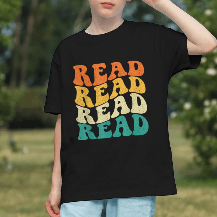 Read Read Read Read Book Lover Reading Bookworm Reader Graphic Youth