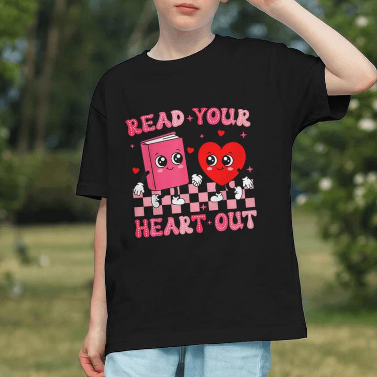 Read Your Heart Out Cute Reading Book Lover Graphic Youth Read Your Heart Out Cute Reading Book Lover Graphic Youth