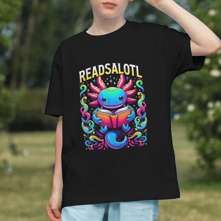 Readsalotl Axolotl Book Lovers Axolotls Graphic Youth Readsalotl Axolotl Book Lovers Axolotls Graphic Youth