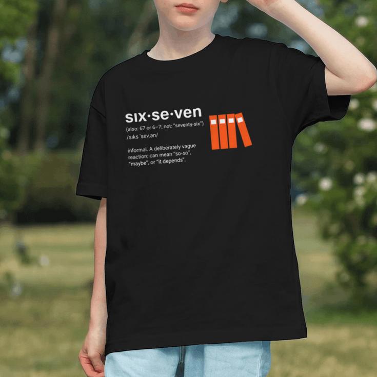 Six Seven Meme Reading Book Lover 6-7 67 Definition Graphic Youth