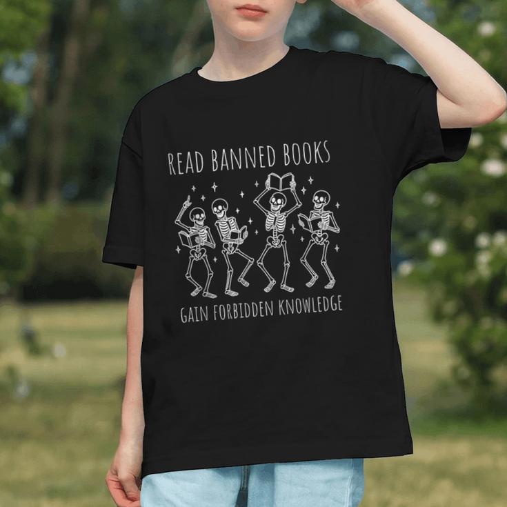 Skeleton Read Banned Books Gain Forbidden Knowledge Graphic Youth