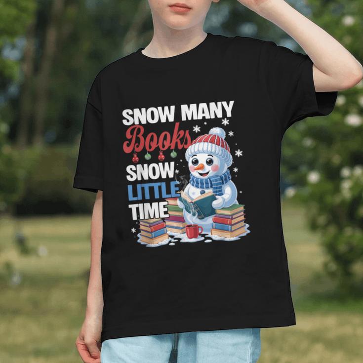 Snowman Winter Snow So Many Books Christmas Snow Little Time Graphic Youth Snowman Winter Snow So Many Books Christmas Snow Little Time Graphic Youth