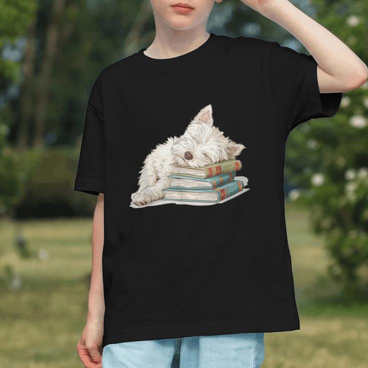 West Highland Terrier Books Dog Breed Westie For Men Women Girls Kids Graphic Youth