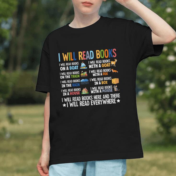 I Will Read Books On A Boat Fun Reading Lover Graphic Youth