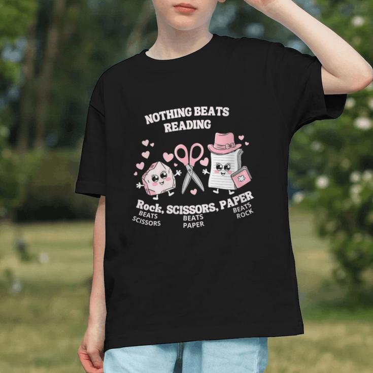 Women's Nothing Beats Reading Book Lover Statement Graphic Youth Women's Nothing Beats Reading Book Lover Statement Graphic Youth