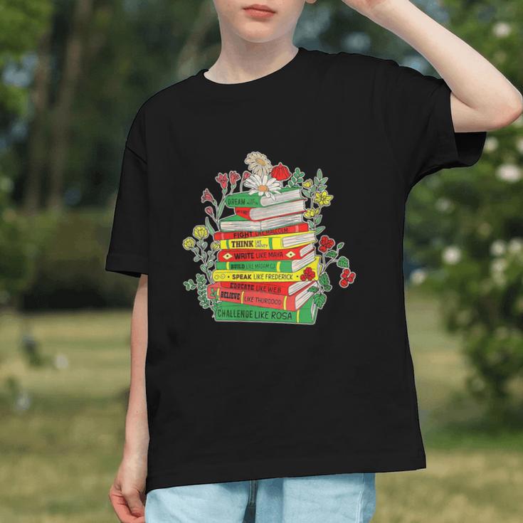 Women's History Month Black History Shirts Book Lover Teacher Graphic Youth
