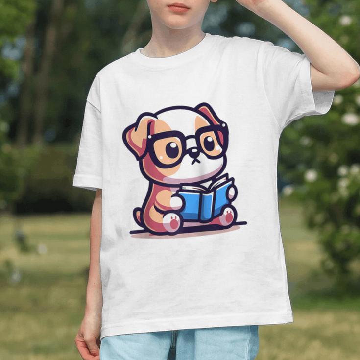 Adorable Book Lover Bulldog With Reading Glasses Cute Raglan Baseball Tee Graphic Youth Adorable Book Lover Bulldog With Reading Glasses Cute Raglan Baseball Tee Graphic Youth