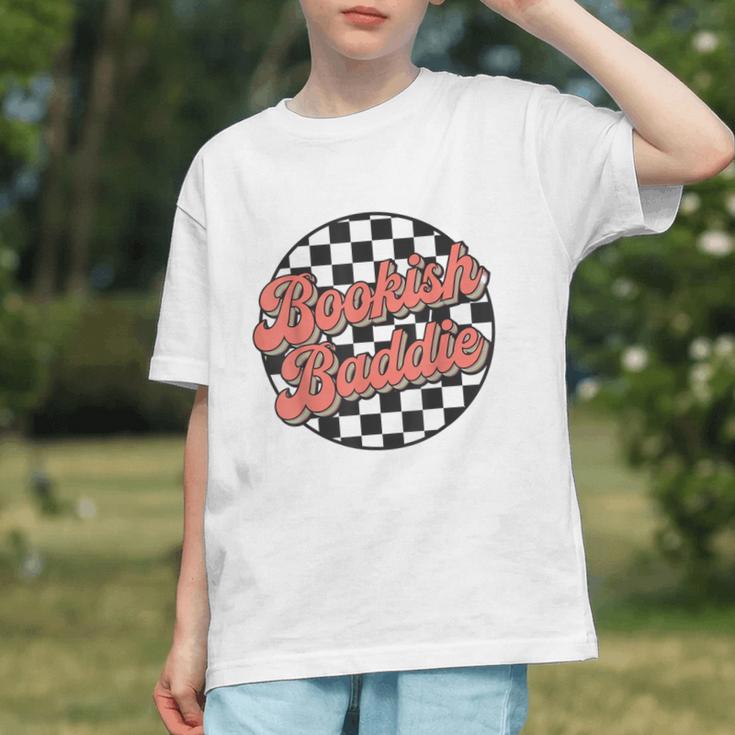 Bookish Baddie Retro Aesthetic Typography Graphic Youth