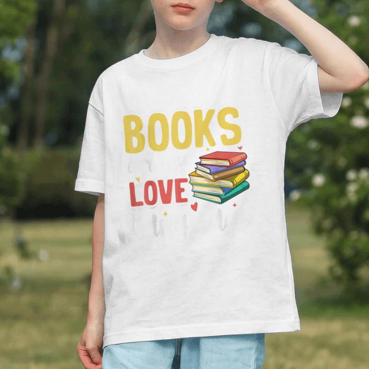 Books Are My Love Language Stack Graphic Youth