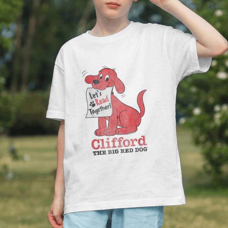 Clifford The Big Red Dog Let's Read Together Vintage Book Graphic Youth