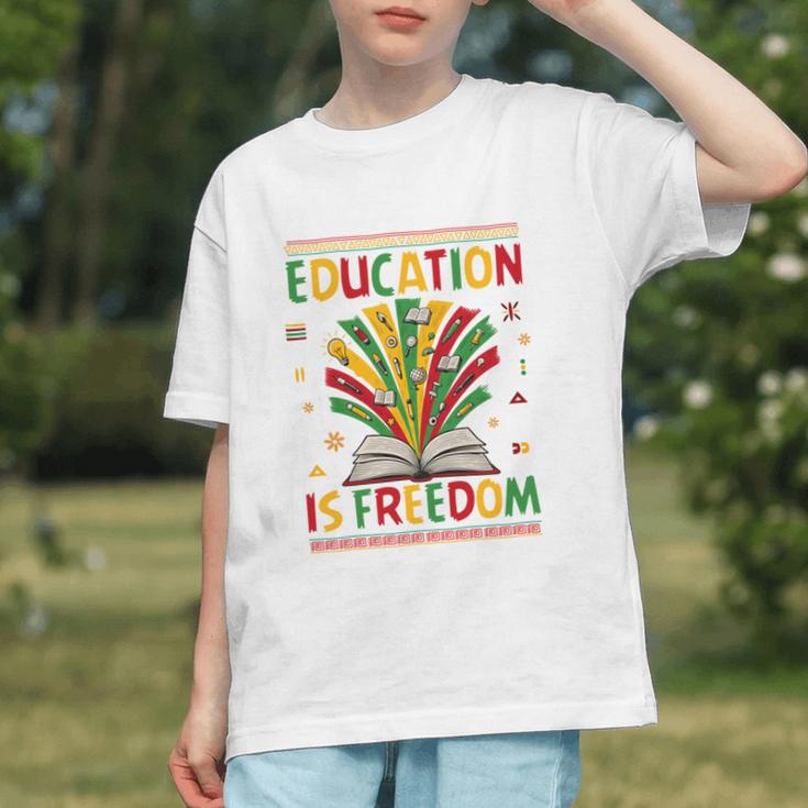 Education Is Freedom Books Lover History Month Graphic Youth Education Is Freedom Books Lover History Month Graphic Youth