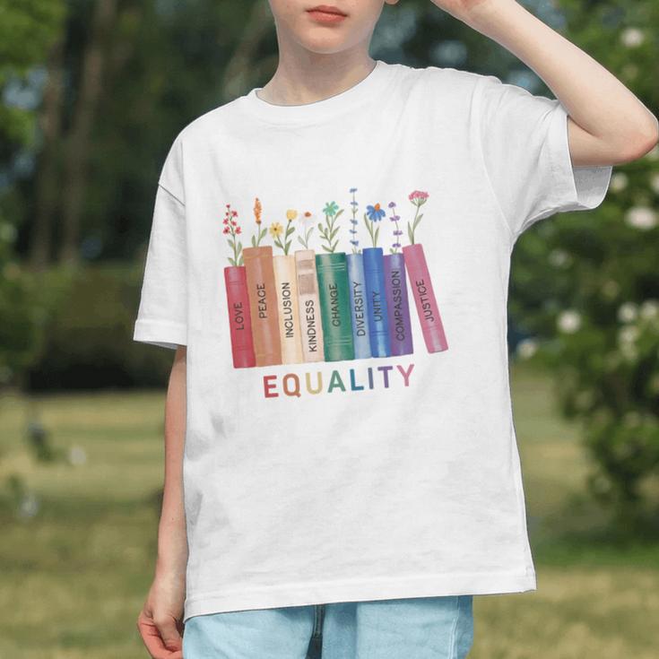 Equality Flower Books Equal Rights Social Justice Feminist Graphic Youth