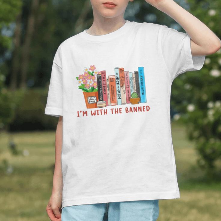 I'm With The Banned Books – Book Lover Librarian Reading Graphic Youth