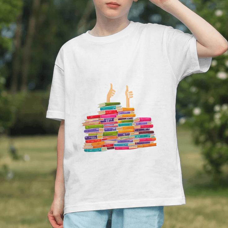 I'm Fine Reading Books Reader Book Lover Librarian Graphic Youth
