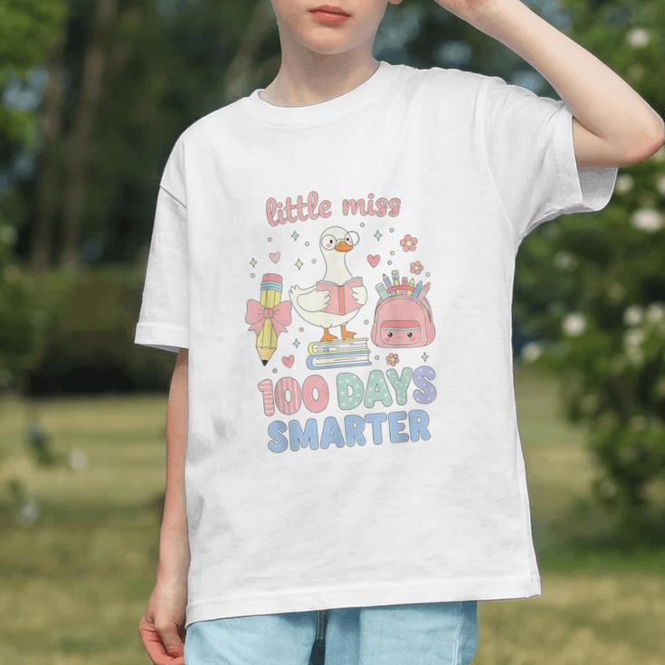 Little Miss 100 Days Smarter Cute Goose Reading Books Girls Graphic Youth Little Miss 100 Days Smarter Cute Goose Reading Books Girls Graphic Youth