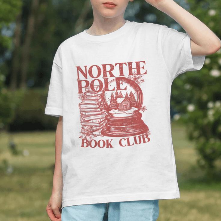 North Pole Book Club Christmas Graphic Youth North Pole Book Club Christmas Graphic Youth