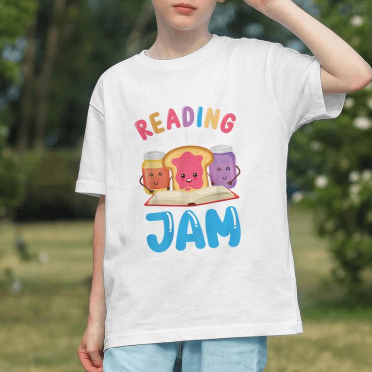 Reading Is My Jam I Love To Read Books Boy Girl Graphic Youth