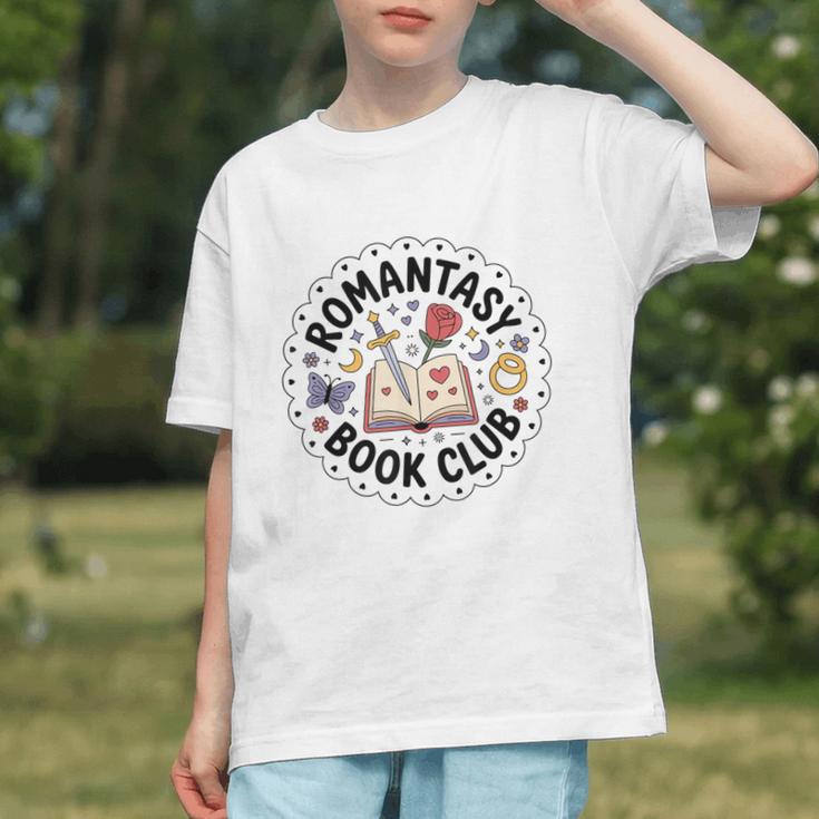 Romantasy Book Club Romance Fantasy Book Lover Tee Graphic Youth