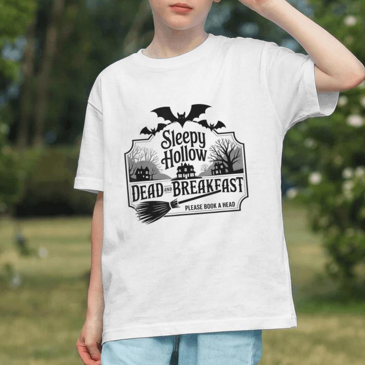 Sleepy Hollow Dead And Breakfast Please Book A Head Graphic Youth Sleepy Hollow Dead And Breakfast Please Book A Head Graphic Youth