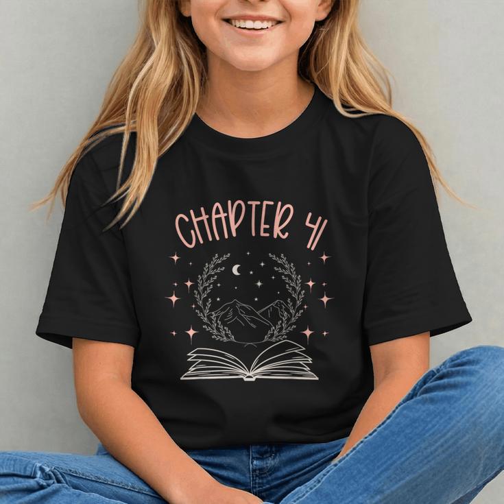 41st Birthday Women Book Lovers Chapter 41 Its My Birthday Graphic Youth