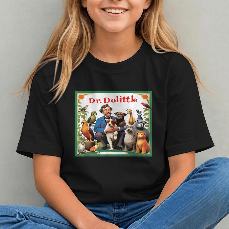 Animal Doctor & Communicator Dr Dolittle Children's Book Cover Graphic Youth