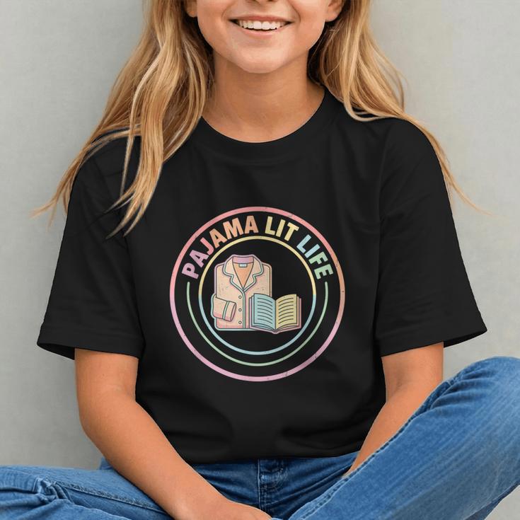 Bedtime Book Lover Reading Pajamas Graphic Youth