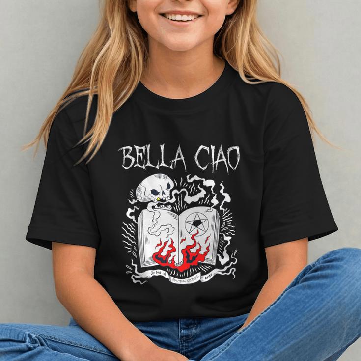 Bella Ciao Goodbye Beautiful Skull Book Of Dark Magic Occult Graphic Youth Bella Ciao Goodbye Beautiful Skull Book Of Dark Magic Occult Graphic Youth