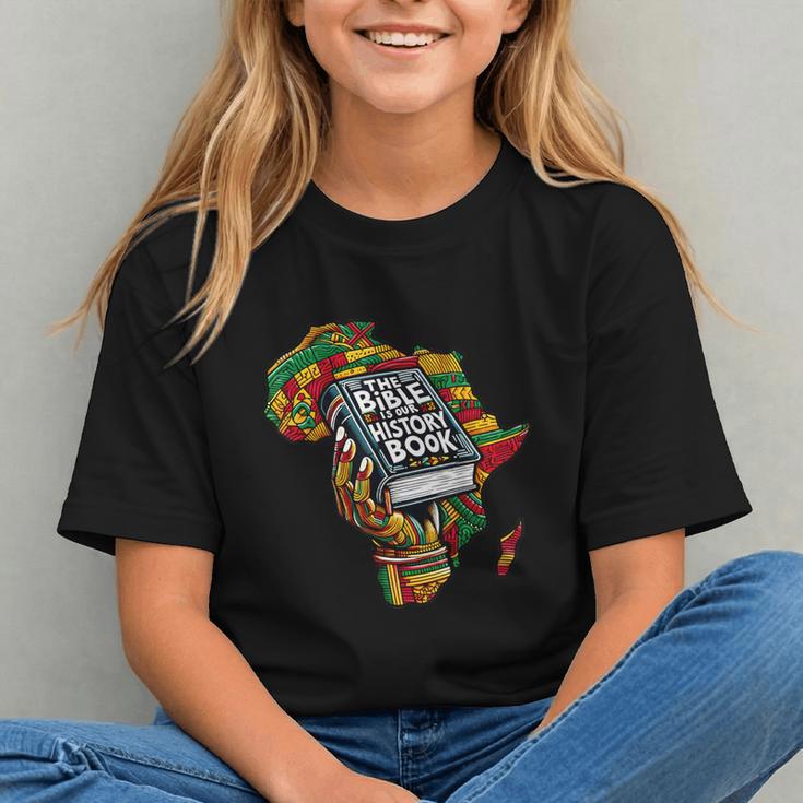 The Bible Is Our History Book Roots African American Faith Graphic Youth