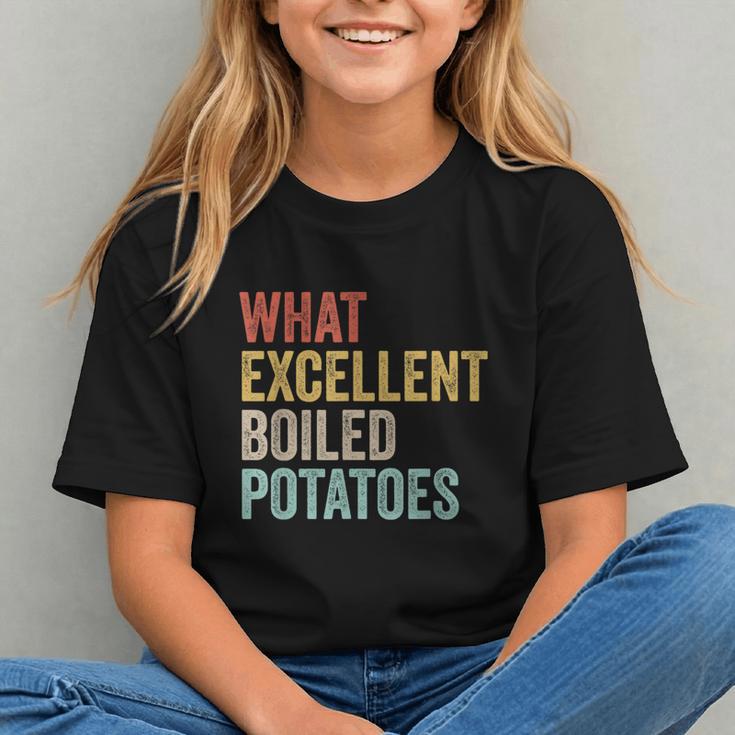 Book Lover Austen Literature What Excellent Boiled Potatoes Graphic Youth