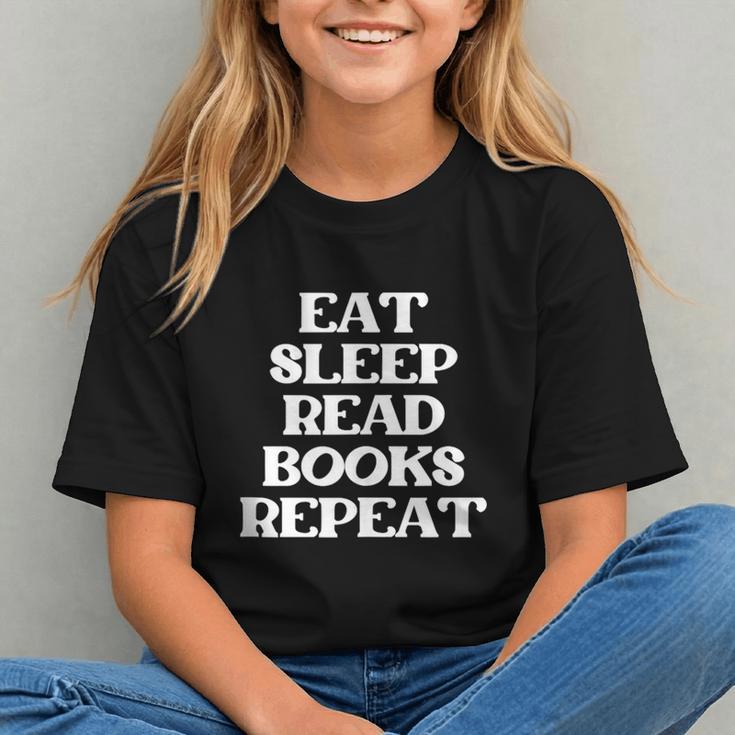 Book Lover Book Eat Sleep Read Books Repeat Graphic Youth