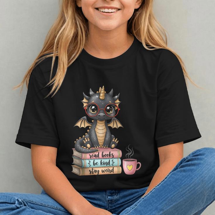 Book Lover Stay Weird Be Kind Read Books Baby Dragon Graphic Youth Book Lover Stay Weird Be Kind Read Books Baby Dragon Graphic Youth