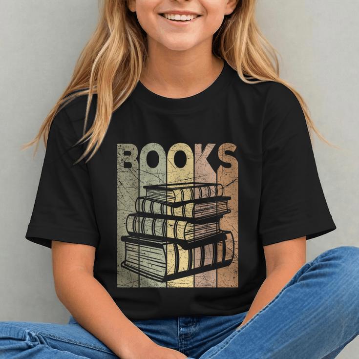 Book Reader Vintage Bookworm Retro Book Lover Graphic Youth