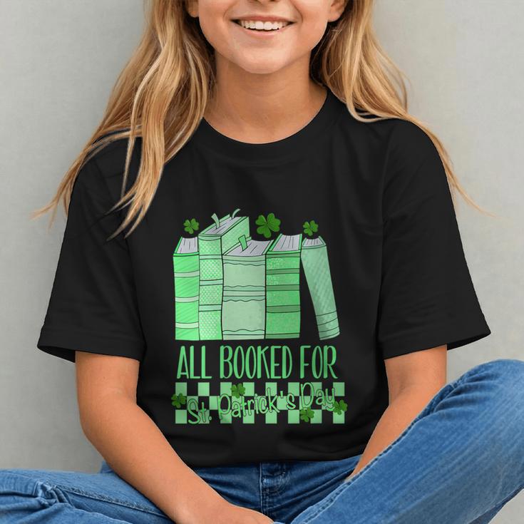 All Booked For St Patrick's Day Book Lover Lucky Shamrock Graphic Youth All Booked For St Patrick's Day Book Lover Lucky Shamrock Graphic Youth