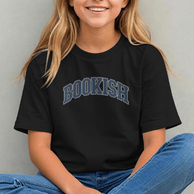 Bookish Vintage Varsity Style Book Lover Art Graphic Youth