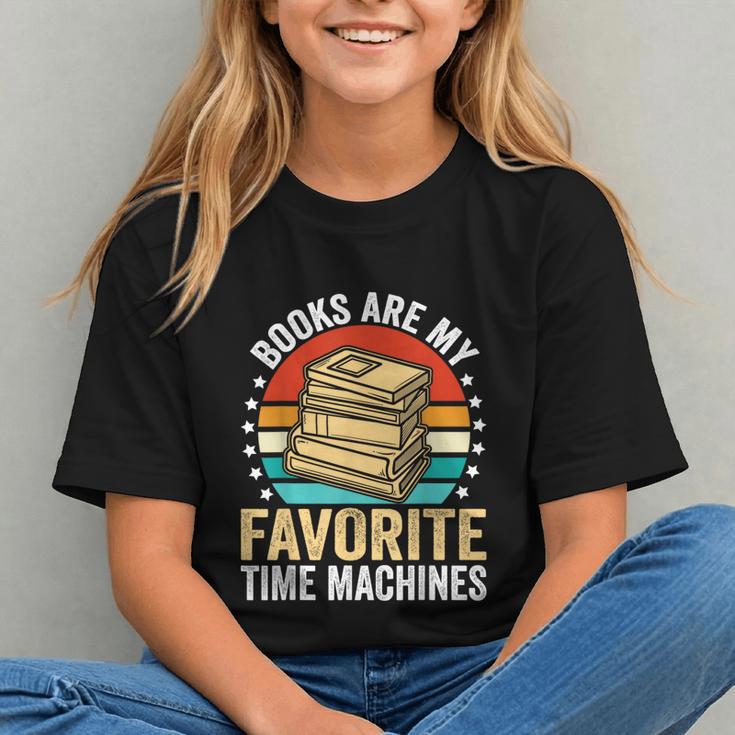 Books Are My Favorite Time Machines Graphic Youth