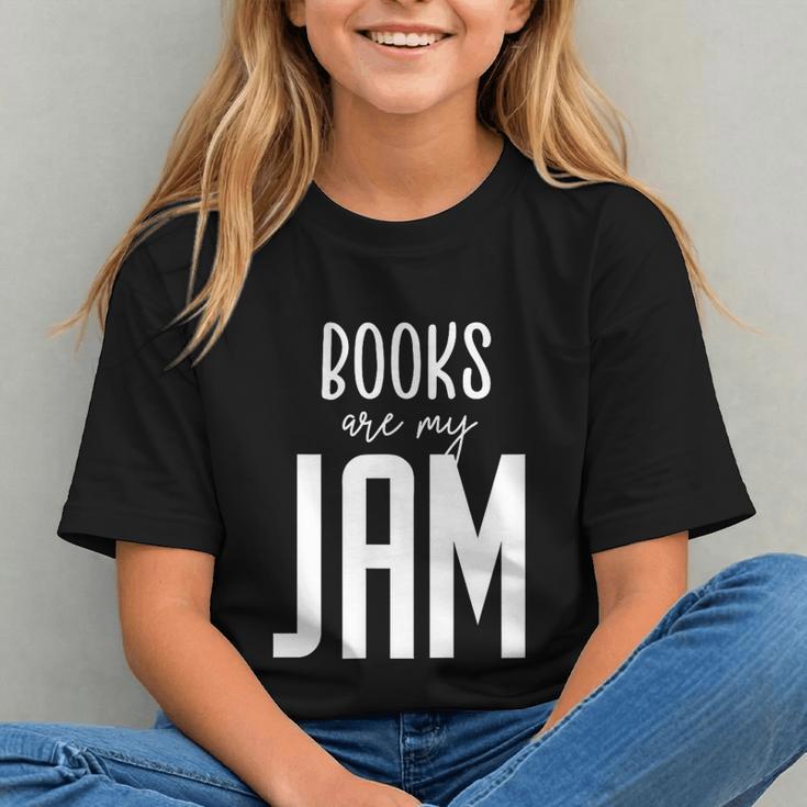 Books Are My Jam Graphic For Introverts Graphic Youth