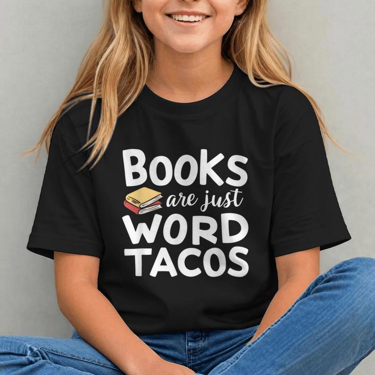 BOOKS ARE JUST WORD TACOS Graphic Youth
