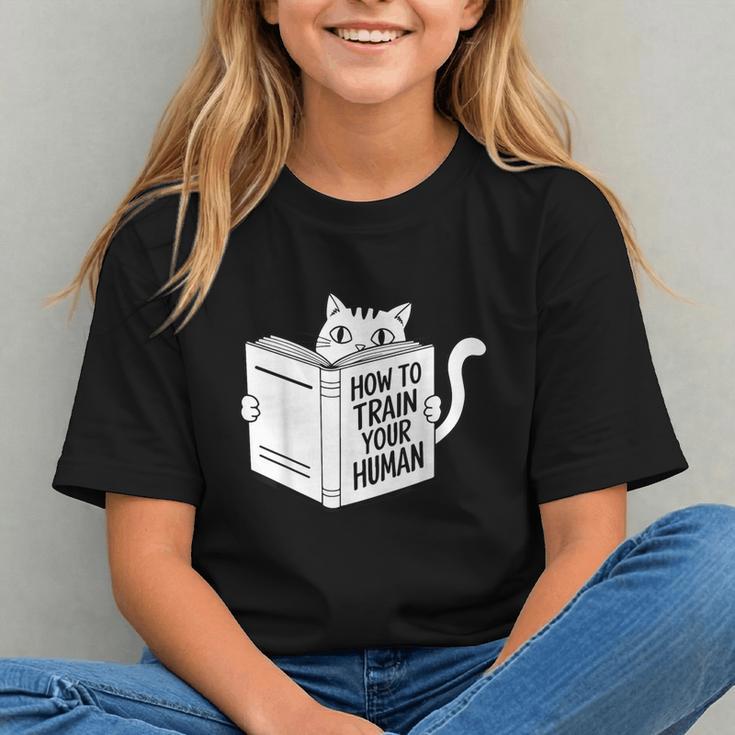 Cat Book Humor How To Train Your Human Graphic Youth