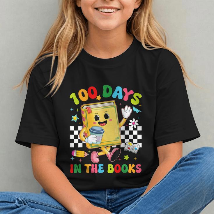 Cute 100 Days In The Books Groovy Boy Girl Teacher Graphic Youth Cute 100 Days In The Books Groovy Boy Girl Teacher Graphic Youth