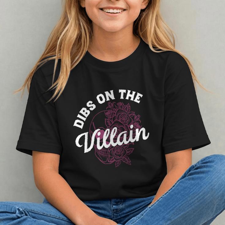 Dibs On The Villain Dark Romance Books Skeleton Morally Grey Graphic Youth