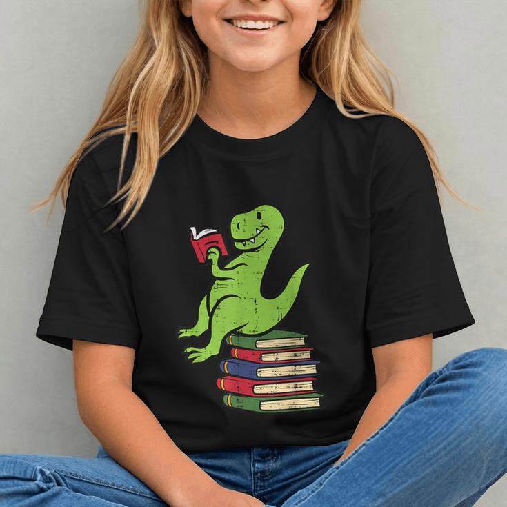 Dino Reading Read Reading Librarian Book Men Boys Kids Graphic Youth Dino Reading Read Reading Librarian Book Men Boys Kids Graphic Youth