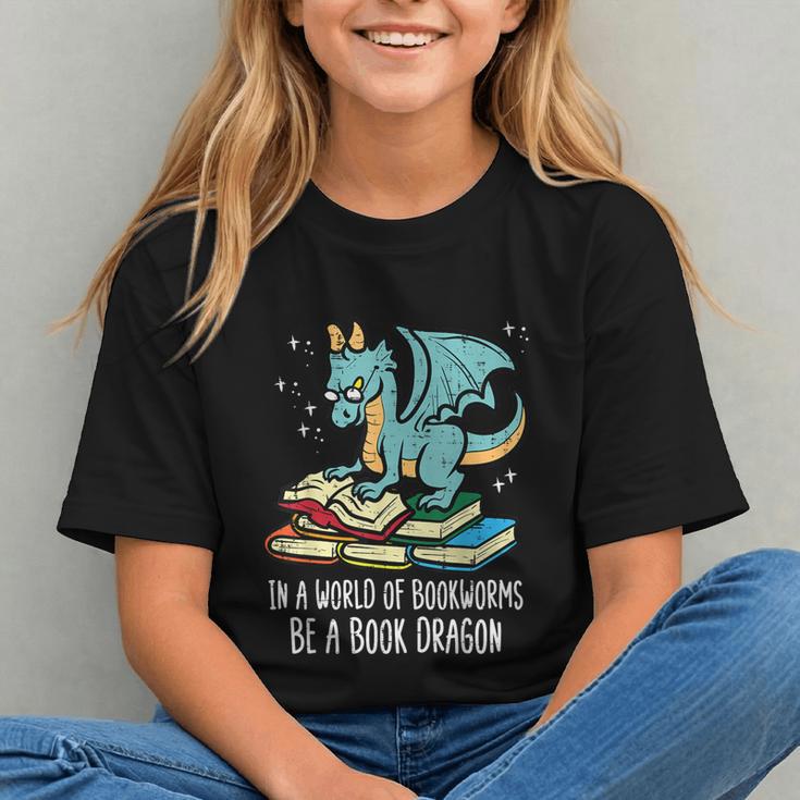 Be A Dragon Read Reading Book Librarian Men Women Kids Graphic Youth Be A Dragon Read Reading Book Librarian Men Women Kids Graphic Youth