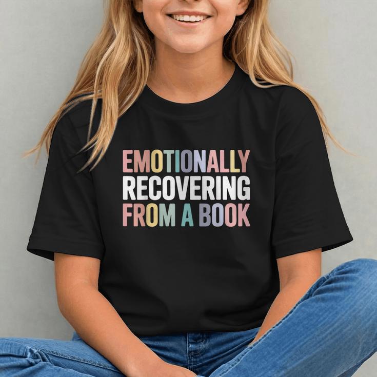Emotionally Recovering From a Book Reading Librarian Graphic Youth
