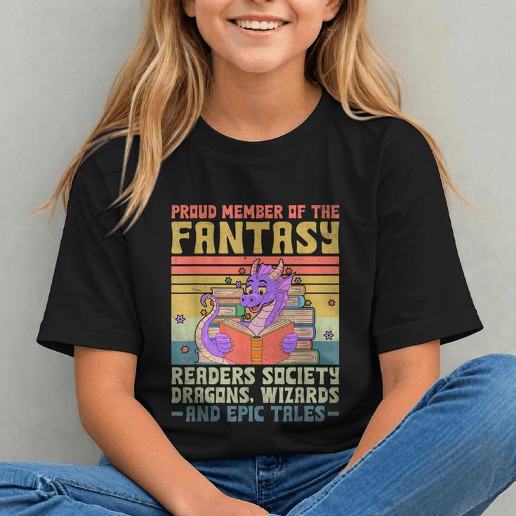 Fantasy Reader Society Reading Book Retro Bookworm Reader Graphic Youth