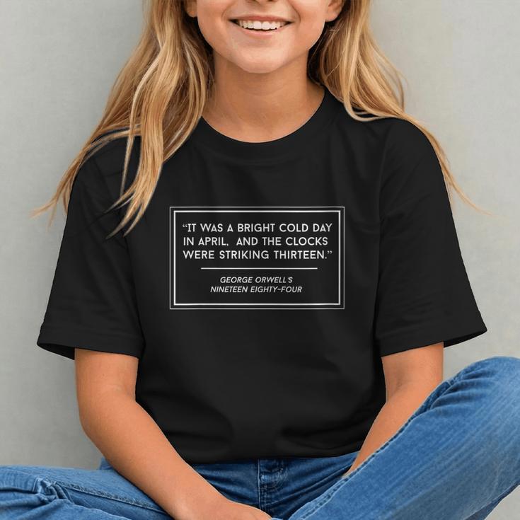George Orwell Nineteen Eighty Four Book Quote Graphic Youth