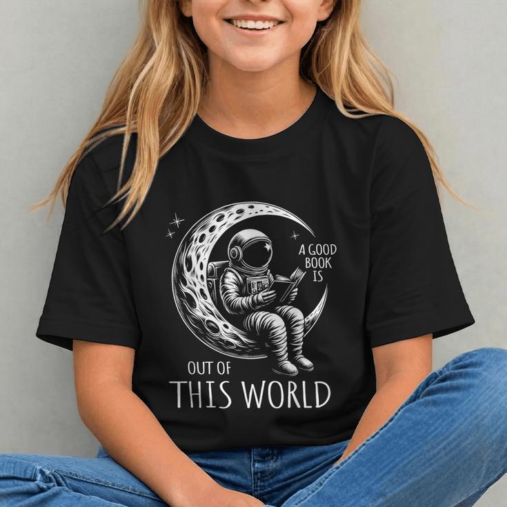 A Good Book Is Out Of This World Kids Reading Imagination Graphic Youth