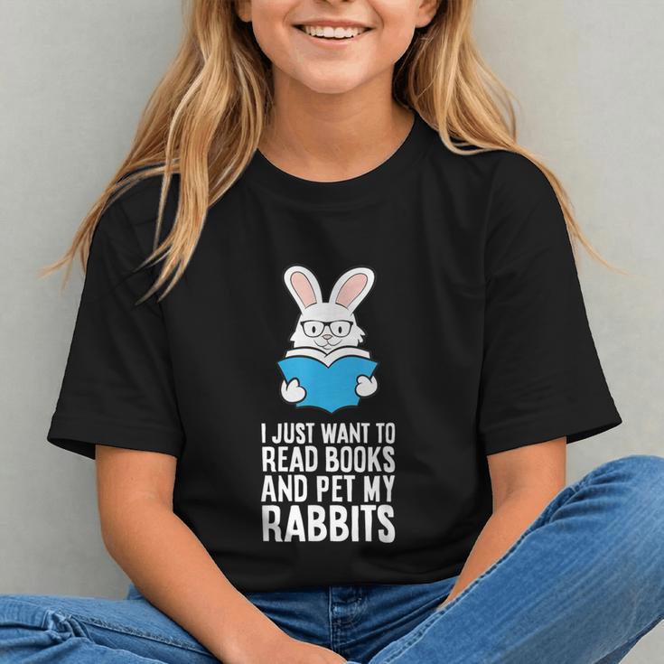 I Just Want To Read Books And Pet My Rabbit Graphic Youth