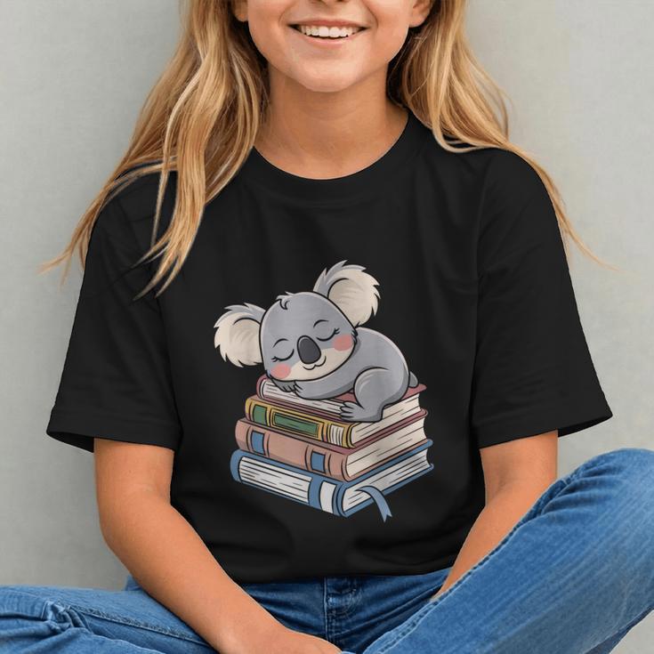 Koala Reading Book Pajama Sleep Graphic Youth