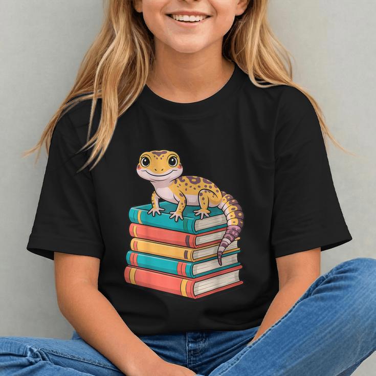 Leopard Gecko Book Lover Reading Graphic Youth Leopard Gecko Book Lover Reading Graphic Youth