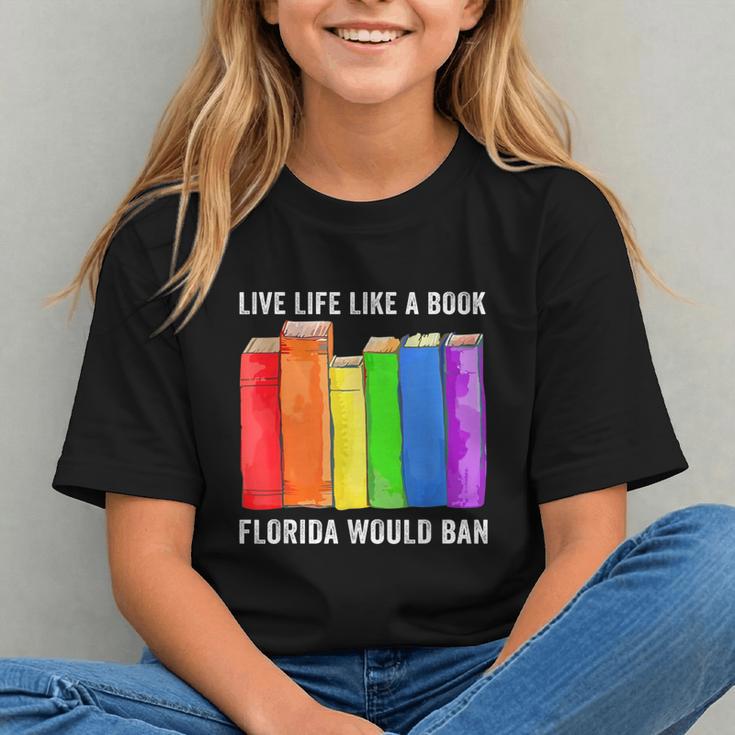 Live Life Like A Book Florida Would Ban LGBT Month Graphic Youth Live Life Like A Book Florida Would Ban LGBT Month Graphic Youth